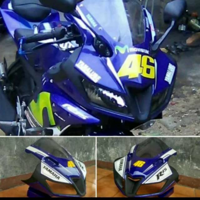 Topeng r15 lama v1 dan v2 model r15v3