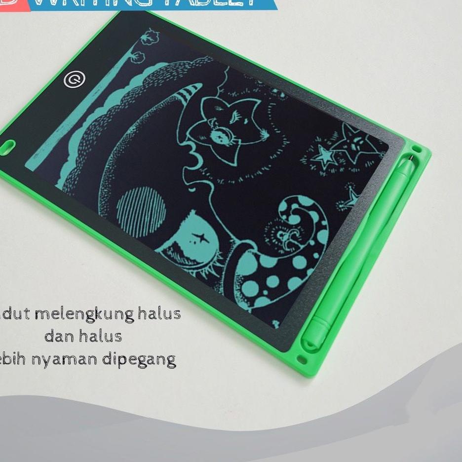 

<GeV ✮> LCD Drawing Writing Tablet 8.5 Inch Mainan Papan Tulis Hapus Board Digital Pad Edukasi Pen Gambar ||Kirim.sekarang