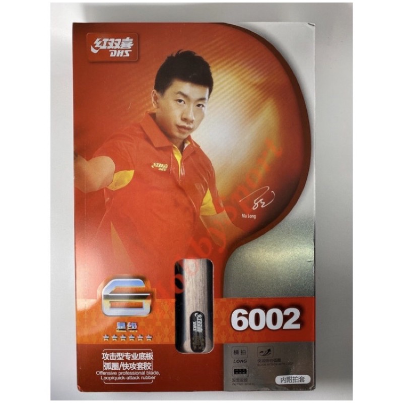 Bat Bet Bad Pingpong / Tenis Meja DHS 6002 Original + Case Ping pong Table