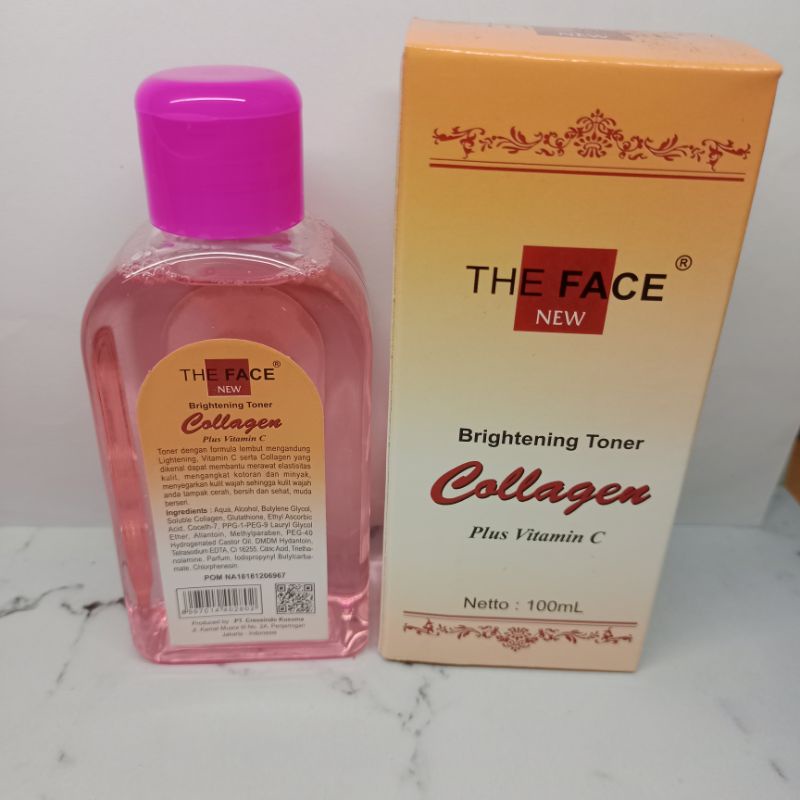 The Face Toner Collagen Bpom