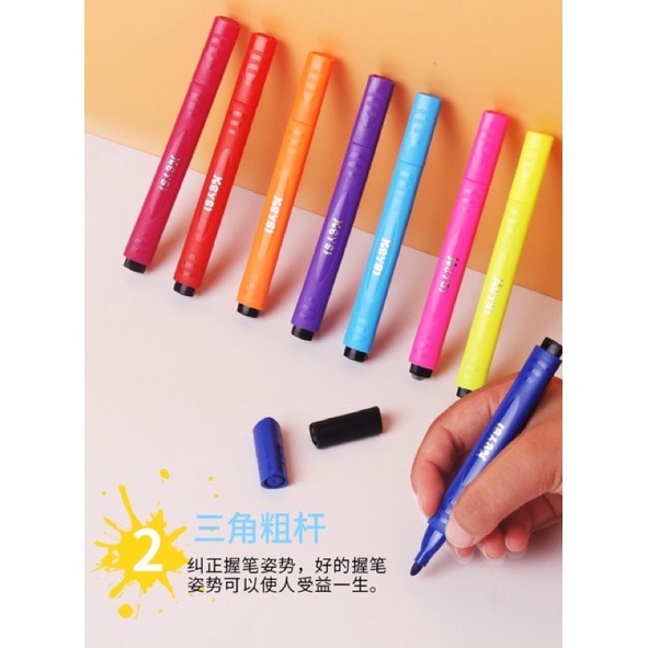 Washable marker - spidol bisa dicuci - non permanent marker