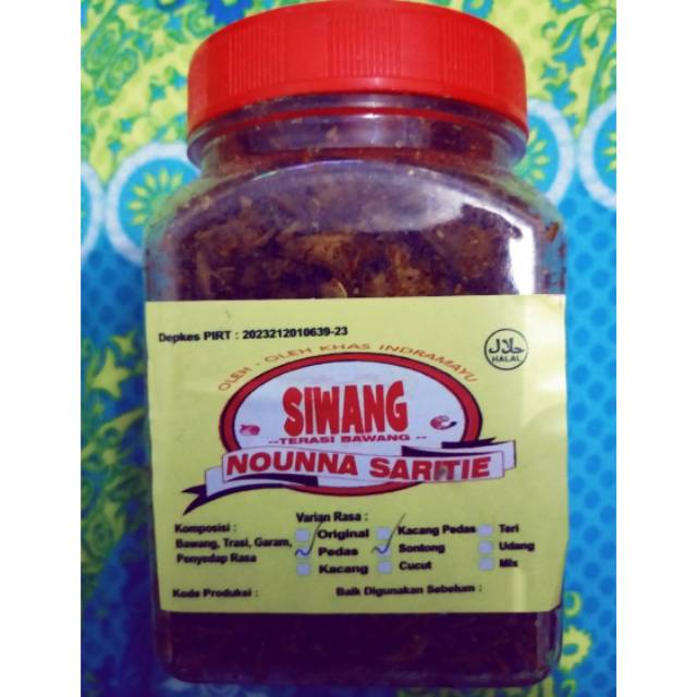 Jual Siwang Terasi Bawang Indonesia Shopee Indonesia