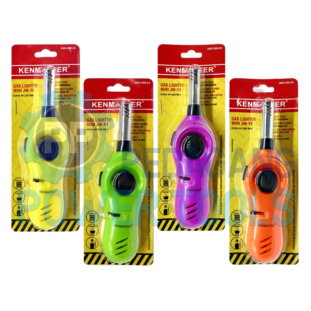 KENMASTER GAS LIGHTER MINI PEMATIK KOREK API GAS ALAT PEMANTIK KOMPOR