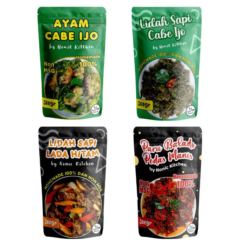 Jasa Desain Kemasan Pouch | Standing Pouch Custom Desain
