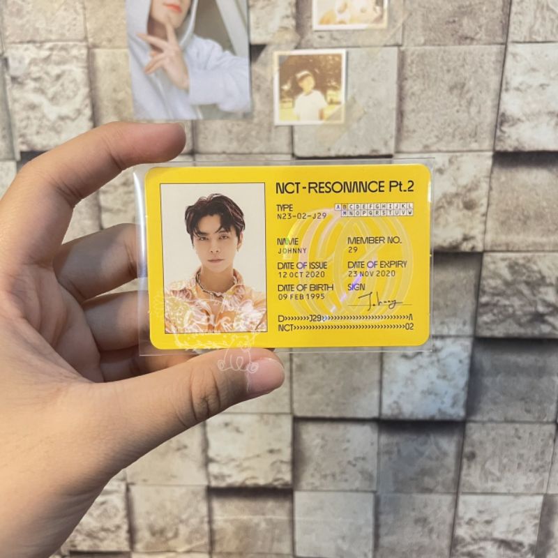 ID CARD JOHNNY DEPARTURE