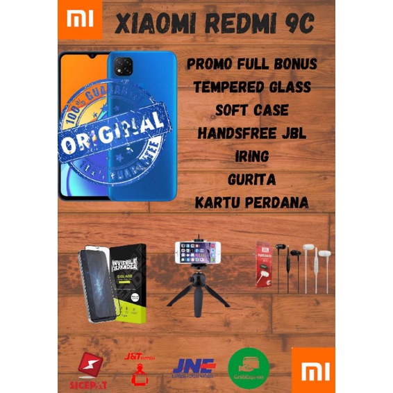 PROMO BONUSS XIAOMI REDMI 9C GARANSI RESMI TAM