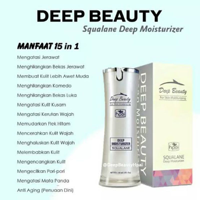 

serum untuk kesehatan kulit deep beauty HNI