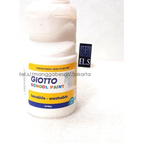 

❀ Giotto School Paint White 250 ml ( Cat ) ֍