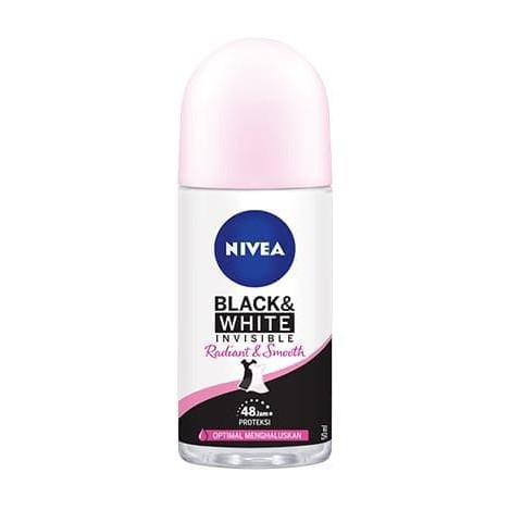 NIVEA ROLL ON BLACK &amp; WHITE INVISIBLE Radiant &amp; Smooth 50 ml