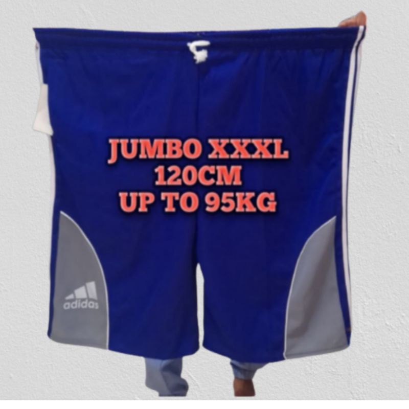 CELANA PENDEK PRIA JUMBO POLOS / CELANA KOLOR BIG SIZE 2XL 5XL UP TO 150KG