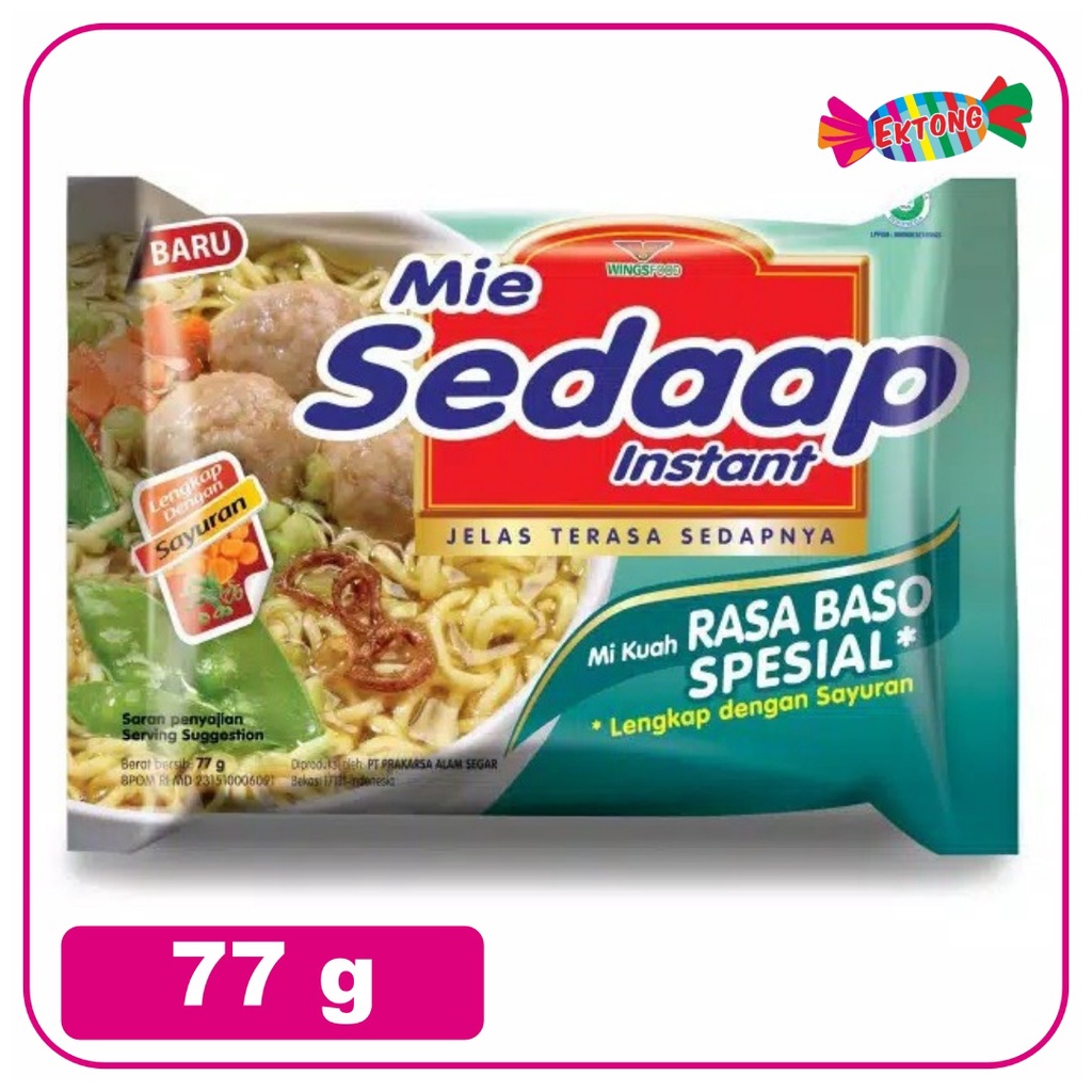 

SEDAAP MIE BASO SPECIAL 77 GR