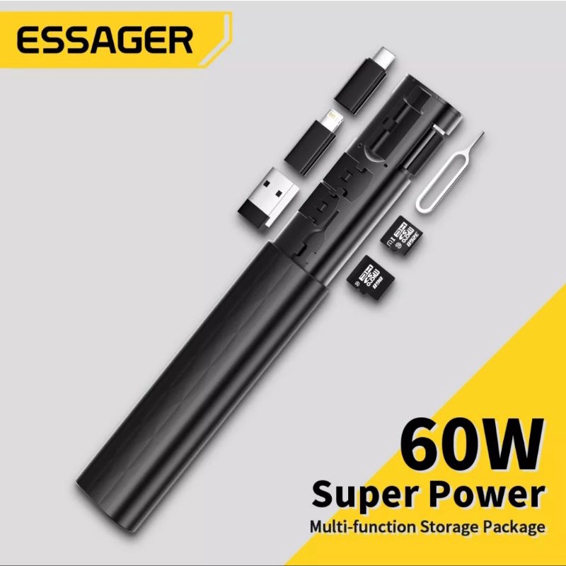 Essager Multifunctional Data Cable Storage Box