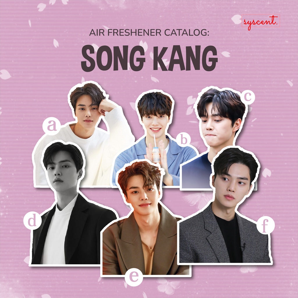 SYSCENT Air Freshener Oppa Song Kang (parfum mobil / pewangi ruangan)