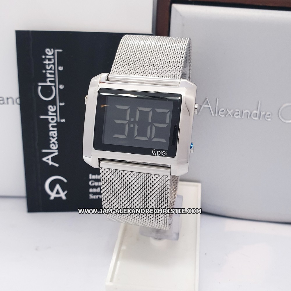 Jam tangan Wanita Alexandre Christie Original AC 9230LH FSV full silver