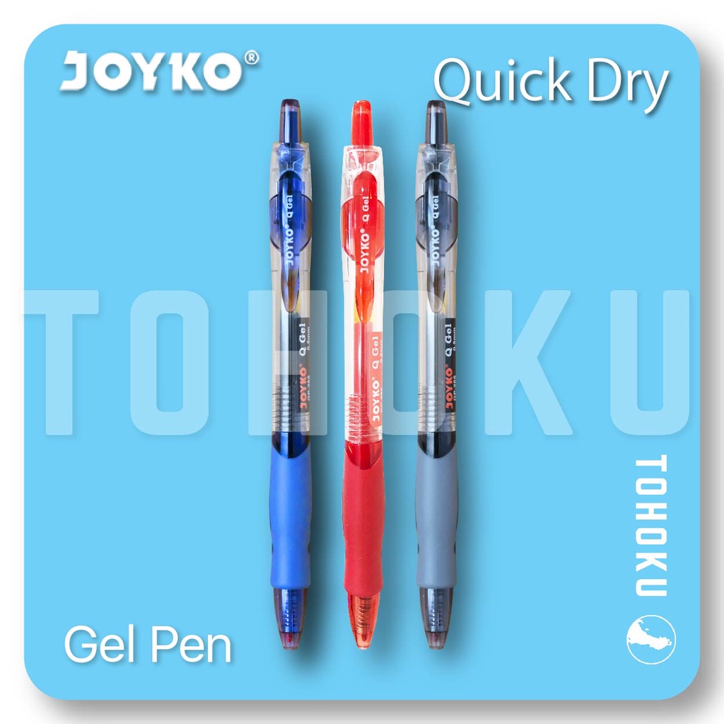 

Gel Pen Joyko - Pulpen Gel / Bolpen Gel