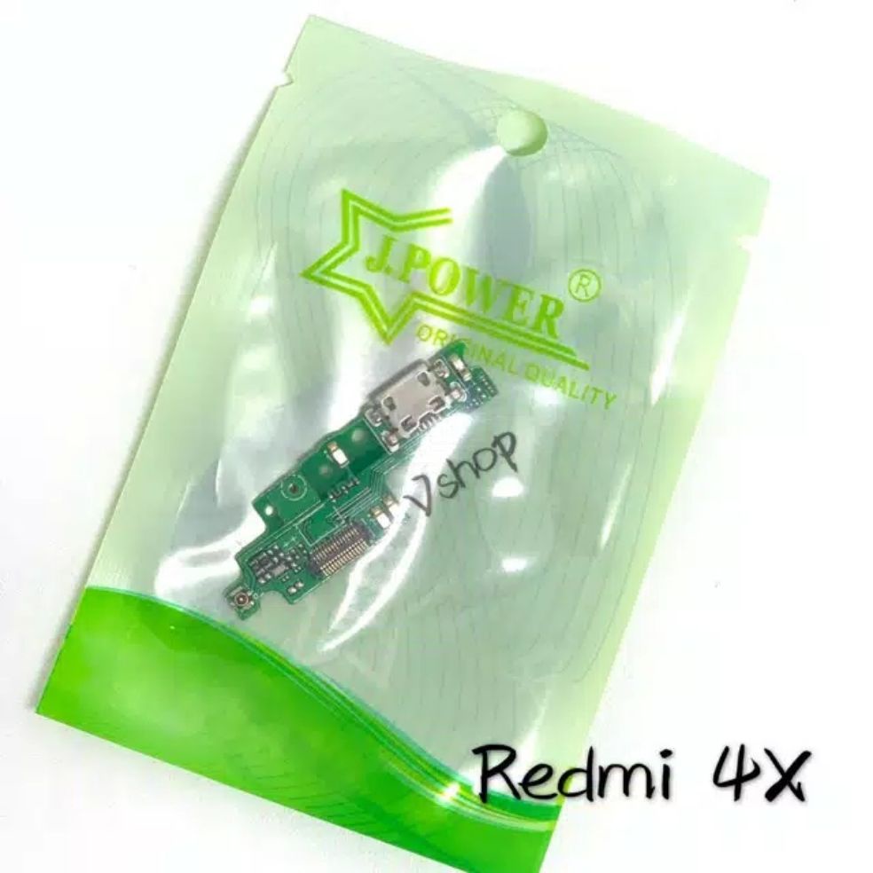 Fleksible Cas Redmi 4X | Konektor Charger Xiaomi Redmi 4X Board Cas mic Flex Charger Redmi 4X Original