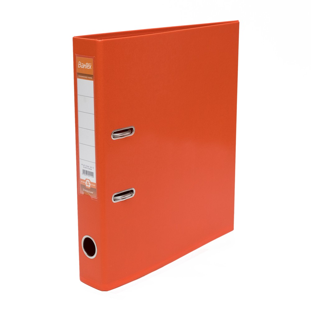 

[Zada] Bantex Lever Arch File Ordner Plastic A4 5cm Orange 1451 12