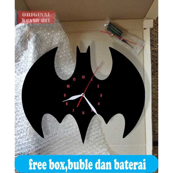 JAM DINDING BESAR KARAKTER BATMAN LOGO SUPERHERO GRATIS HIASAN DINDING 1 SET DEKORASI DINDING PAJANGAN DINDING  AKSESORIS KAMAR TIDUR RUANG TAMU UNIK DAN KEREN AESTHETIC GLOW IN THE DARK MINIMALIS ARTISTIK TEMPEL TEMBOK STIKER DINDING WALL DECOR MURAH