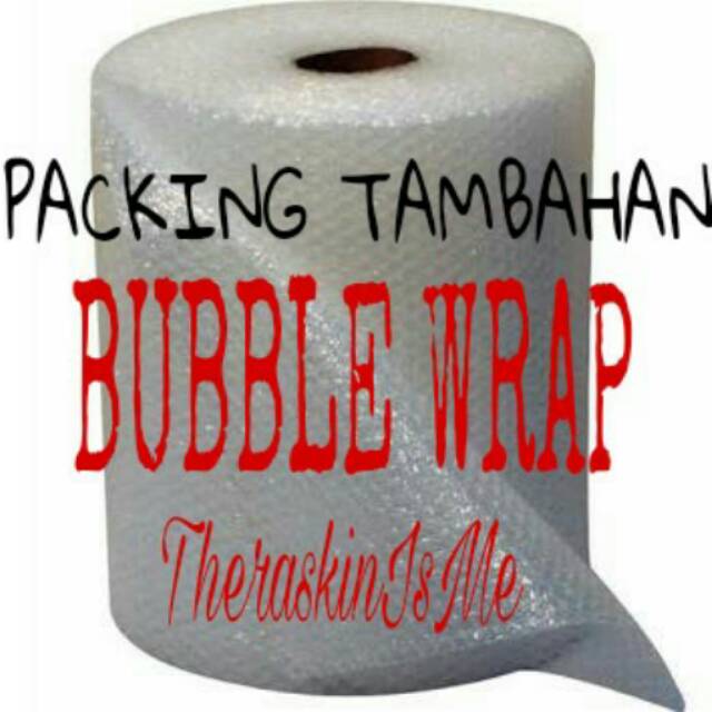 

BUBBLE WRAP PACKING TAMBAHAN KEAMANAN PAKET ANDA