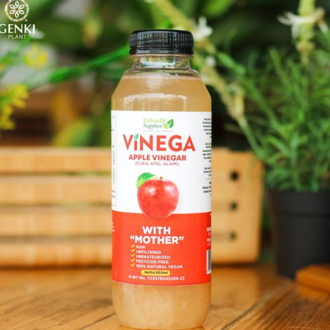 

TERMURAH Vinega Apple Cider Vinegar (With the Mother) - 500 ml Kode 325