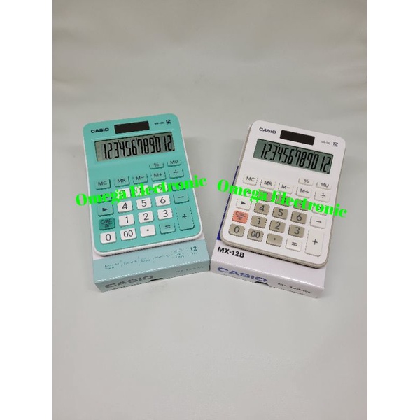 

Casio MX-12B - Kalkulator Meja Desktop Calculator MX 12B model pengganti MZ-12S