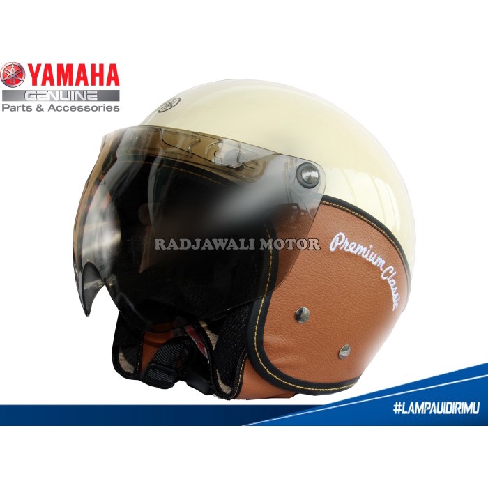 HELM FINO PREMIUM CLASSIC SIZE L ASLI YAMAHA