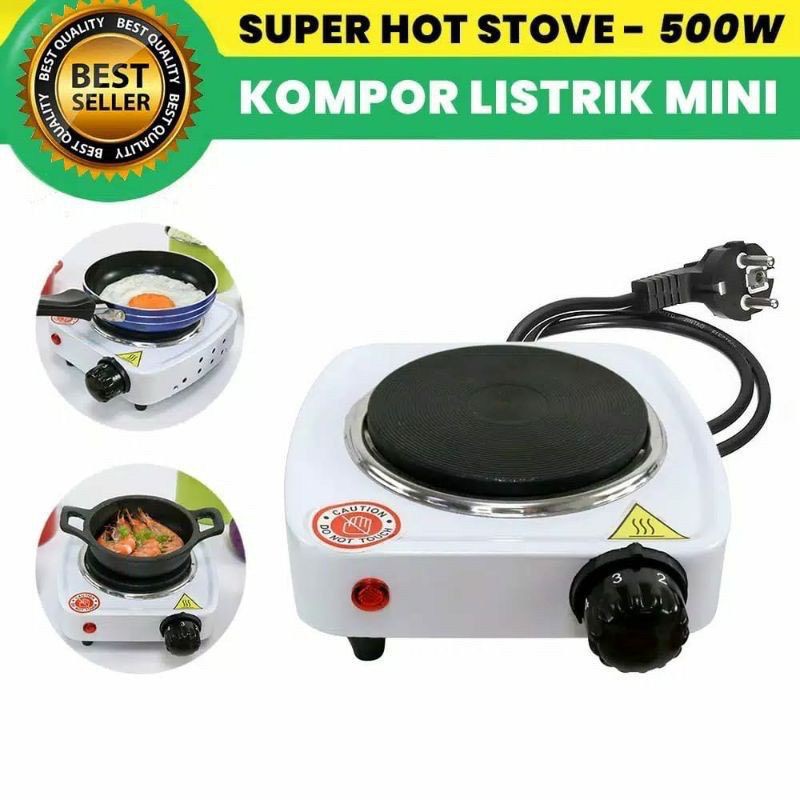 KOMPOR LISTRIK / KOMPOR LISTRIK MINI / KOMPOR LISTRIK PORTABLE / KOMPOR LISTRIK SUPER