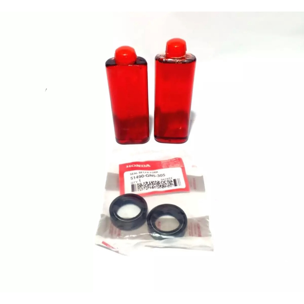 SEAL SHOCK DEPAN + OLI SHOCK BEAT VARIO SUPRA