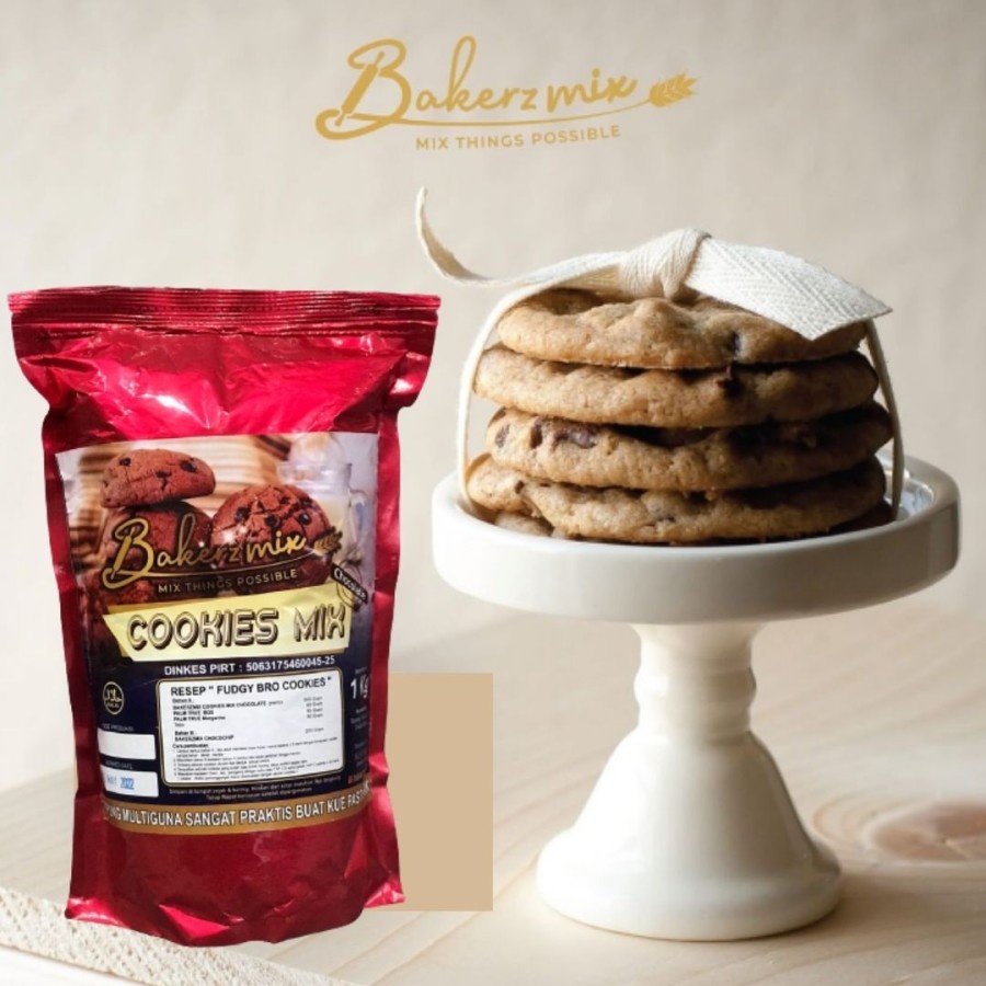 

Tepung Premix Bakerzmix Cookies Mix Chocolate