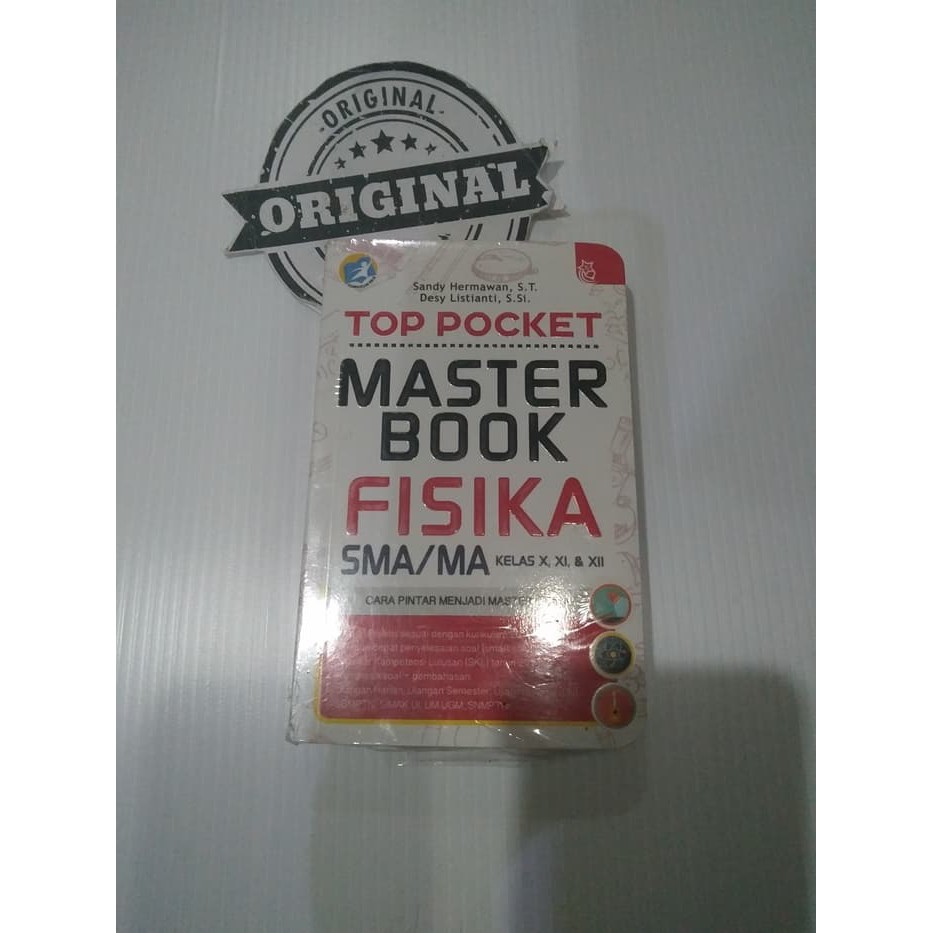 Top Pocket Master Book Fisika SMA/MA Kelas X, XI, &amp; XIIby Sandy Hermaw