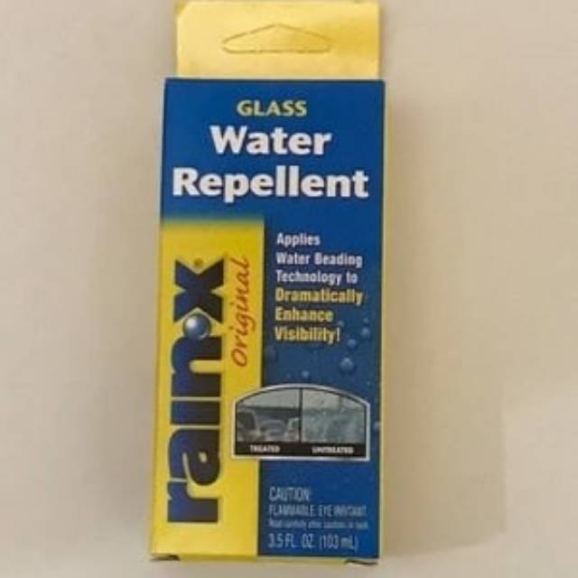 Water Repellent Rain -X USA pelapis kaca / cermin spion mobil / motor anti air