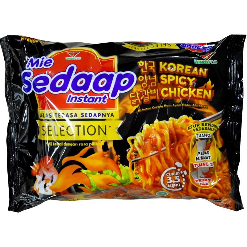 

ECER MIE SEDAP MIE SEDAAP KOREAN SPICY CHICKEN