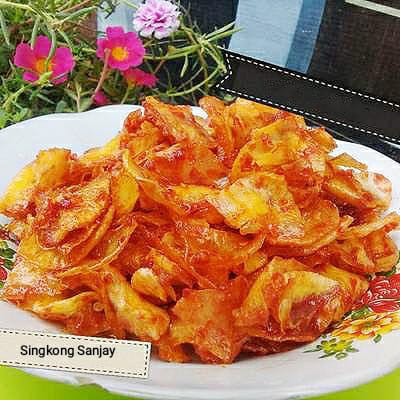 

250gr Keripik Singkong Pedas Manis Keripik Singkong Balado Padang Asli Cemilan Snack Makanan Ringan