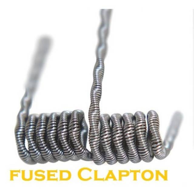 Coil Fused clapton 0.45 ohm demon killer coil vape vapor - 1 pcs