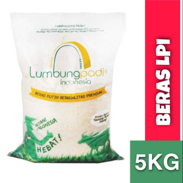 

BERAS LUMBUNG PADI INDONESIA LPI 5KG BERAS PUTIH NASI Ramayana_Tebet
