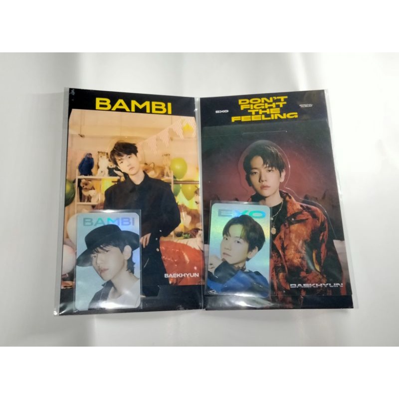 [READY] Holo Photocard Standee Baekhyun Bambi/DFTF