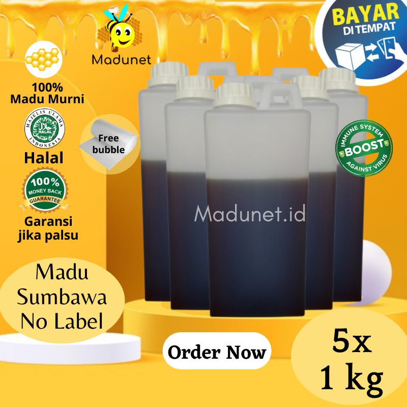 

Madu Asli Madu Murni Hutan 1kg Asli & Murni 100% Madu Jasmine Sumbawa Multiflora Multifora Nusantara