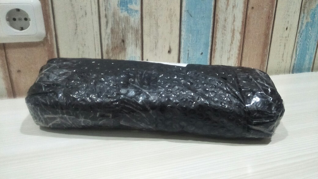 Tabasa Payung Lipat Putih Polos Panjang