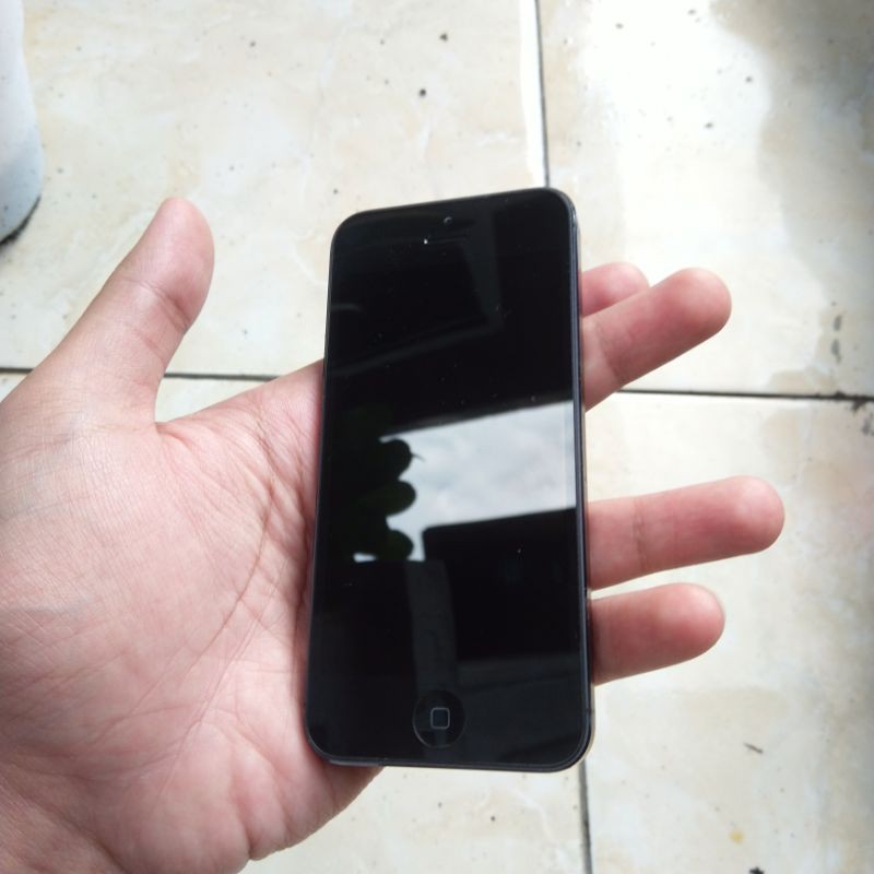 mesin iphone 5 16gb lock normal