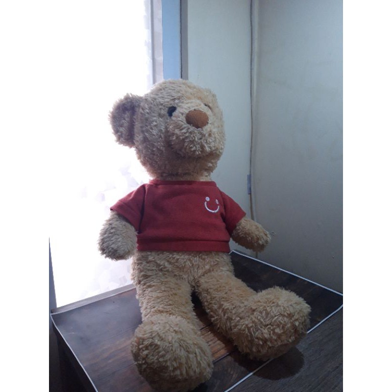 preloved boneka teddy bear usupso season limited edition 70 CM