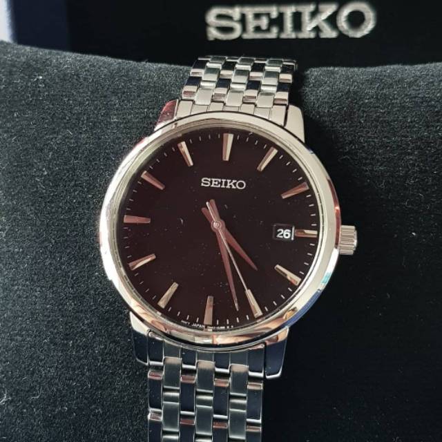 Jam Tangan Pria Seiko Rantai Silver 5276