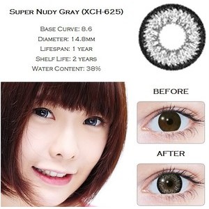 Softlens Geo Super Nudy and Geo Nudy