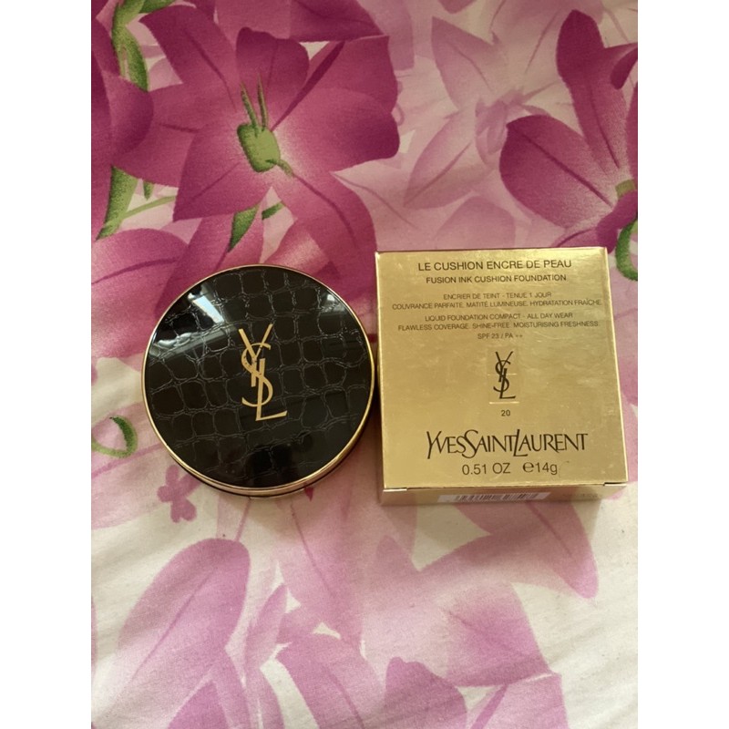 YSL Cushion Case + Box