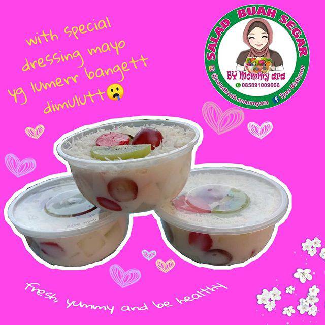 

Salad buah segar 400/450ml /saladbuah bekasi/ saladbuah enak