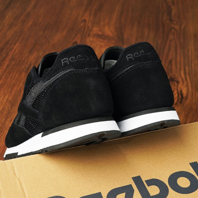 Reebok Leather Utility black white