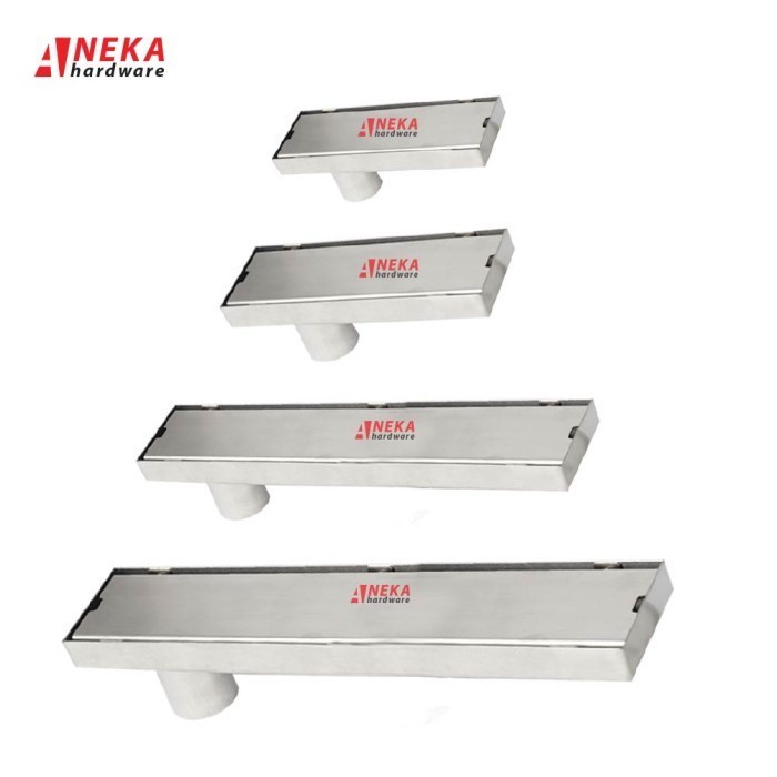 FLOOR DRAIN SARINGAN AIR PANJANG MINIMALIS LUBANG SAMPING