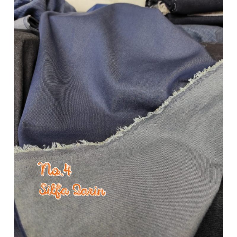 RB Kain Denim Levis 6 oz _ Bahan Kain Levis Denim _ Kain Kemeja/Dress