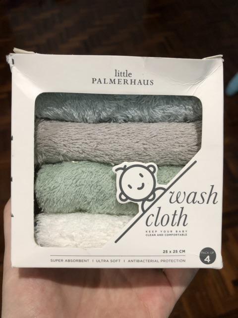 Little Palmerhaus Mason Washcloth Set Of 4