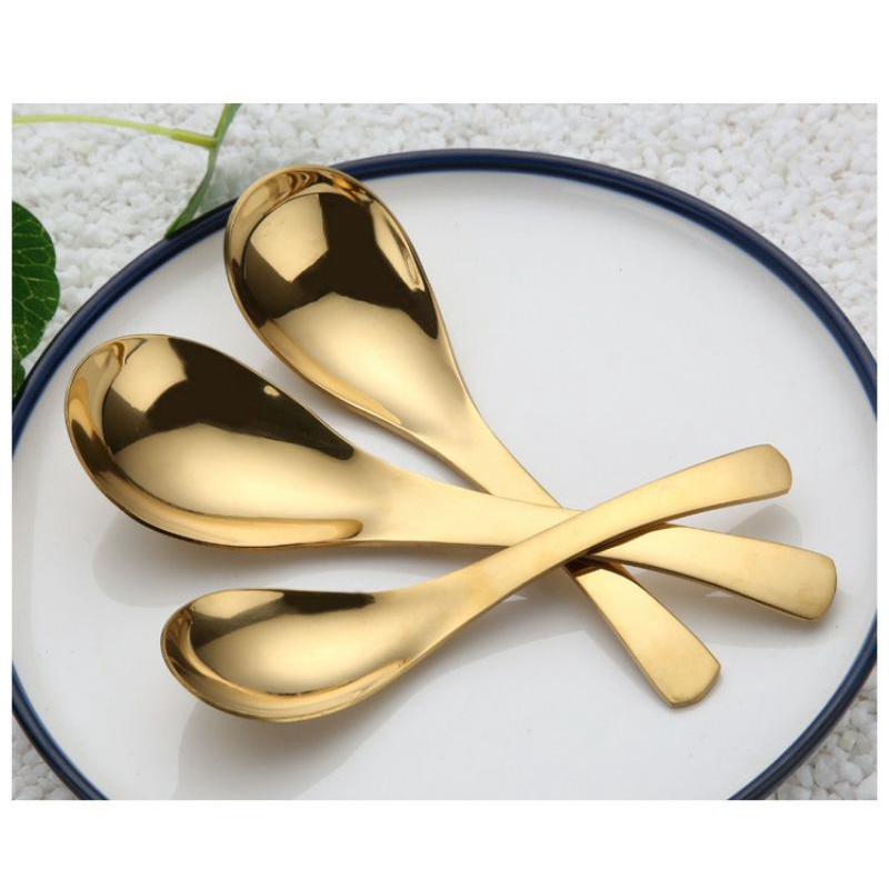 SENDOK KOREA / SENDOK JADUL / SENDOK STAINLESS / SENDOK UNIK / SENDOK GOLD / SENDOK BEBEK-6