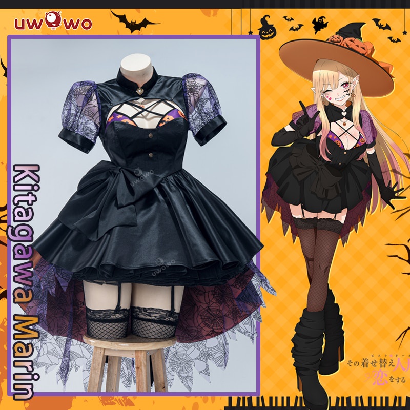 PREORDER PRE-SALE UWOWO Anime My Dress-Up Darling Marin Kitagawa Cosplay Costume Halloween Holiday C